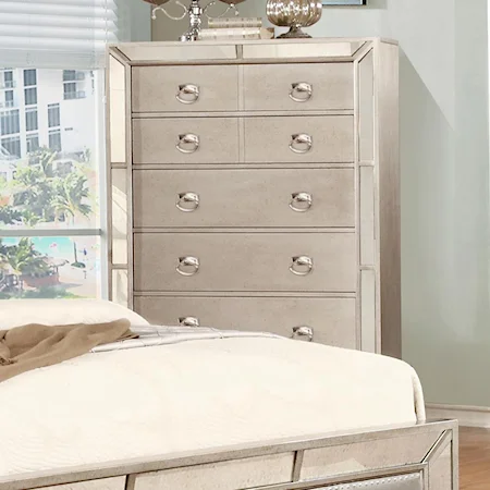 Chest with 5 Full Extension Drawers